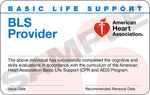 BLS Provider Healthcare Providers eCard