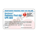 👶 Heartsaver® Pediatric First Aid CPR AED eCard – Official AHA Digital Certification